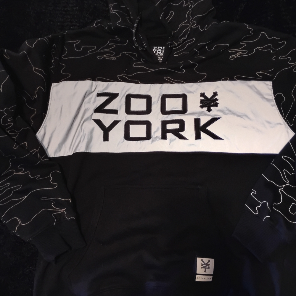 Zoo York Black & White Logo Hoodie